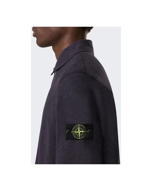 Stone Island Polo Shirts in het Blue voor heren