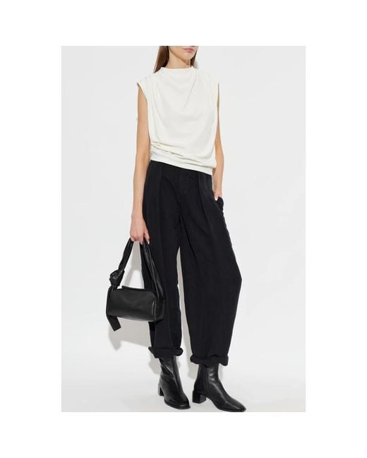 AllSaints Tops ,Polyester Emerson Top in het White