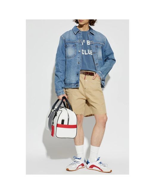 DSquared² Raw-Edged Shorts in het Natural voor heren