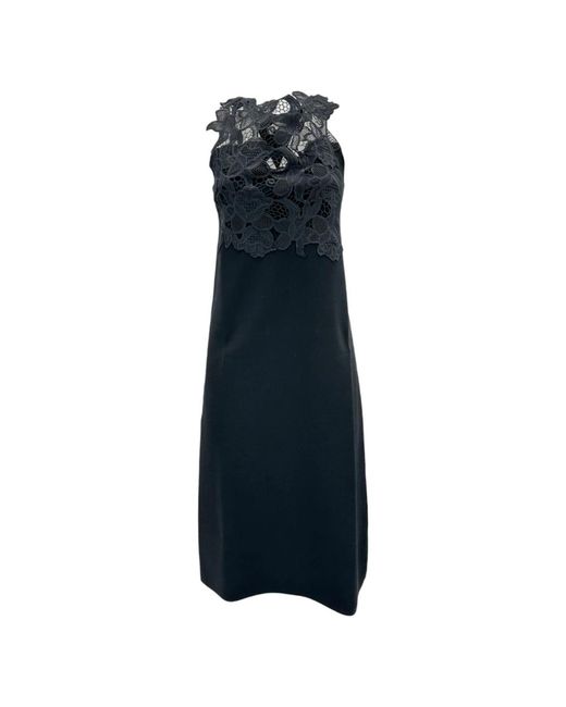 D.exterior Blue Midi Dresses
