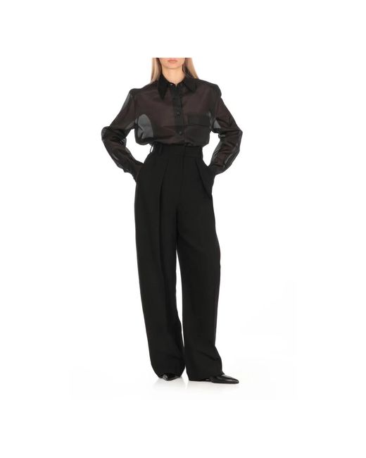 Khaite Tapered Trousers in het Black