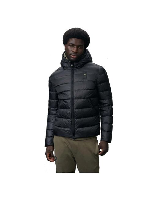 Blauer Jassen ,Zwart ,Stijlvolle Jas Voor Mannen in het Black voor heren