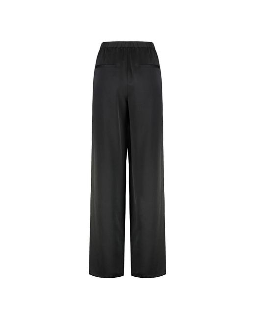 Vince Straight Trousers in het Black