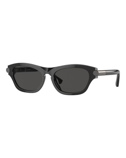 Burberry Black Stylische sonnenbrille in blauton