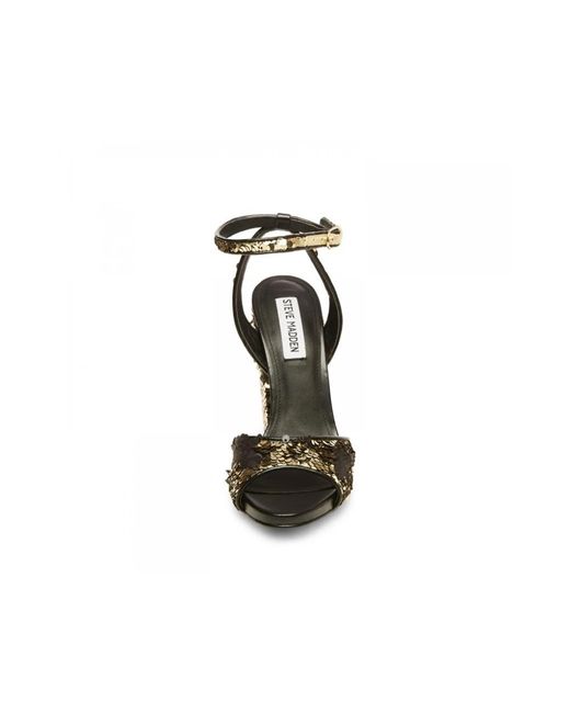 Steve Madden Metallic High Heel Sandals
