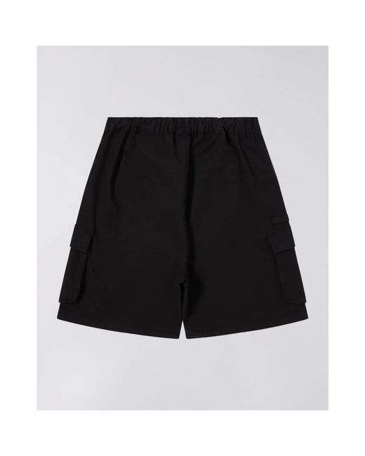 Edwin Casual Shorts in het Black voor heren