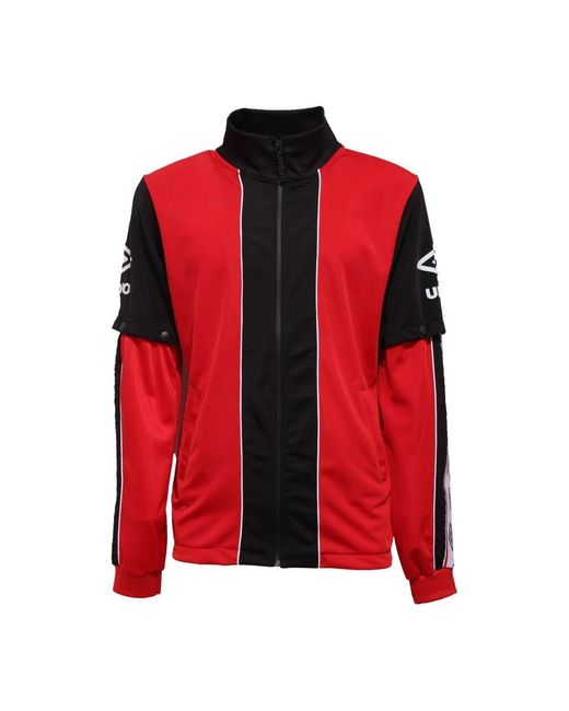 Umbro Red Zip-Throughs for men