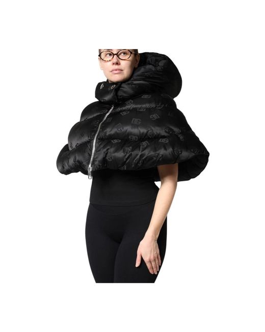Dolce & Gabbana Black Winter Jackets