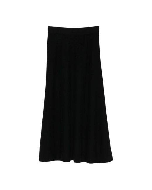 Lisa Yang Black Midi Skirts