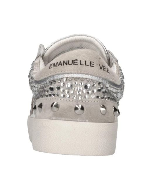 Emanuélle Vee White Sneakers