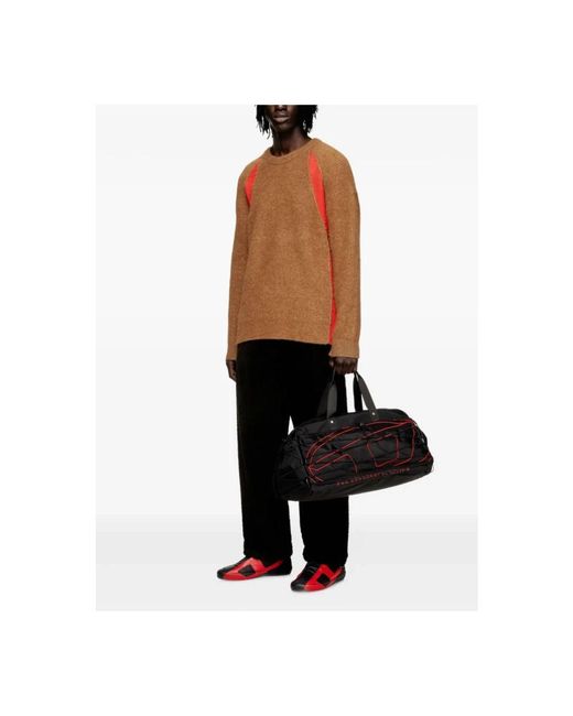 Round-Neck Knitwear DIESEL de hombre de color Orange