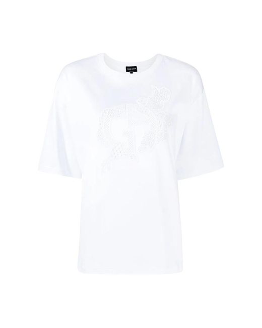 Giorgio Armani White T-Shirts