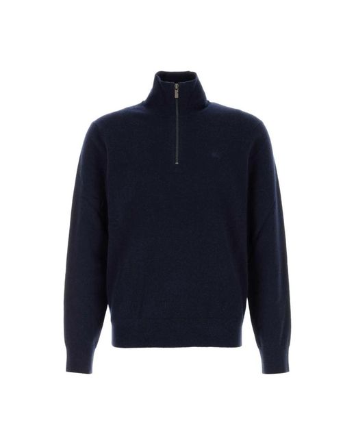 Burberry Blue Turtlenecks for men