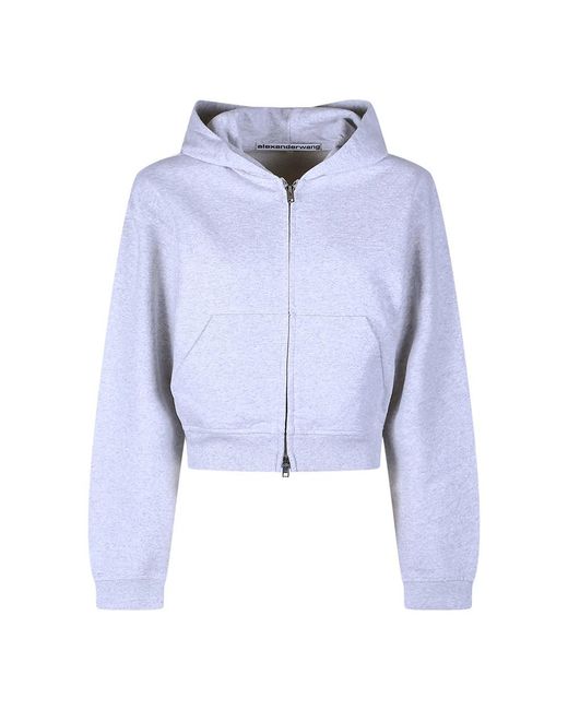 Alexander Wang Blue Zip-Throughs