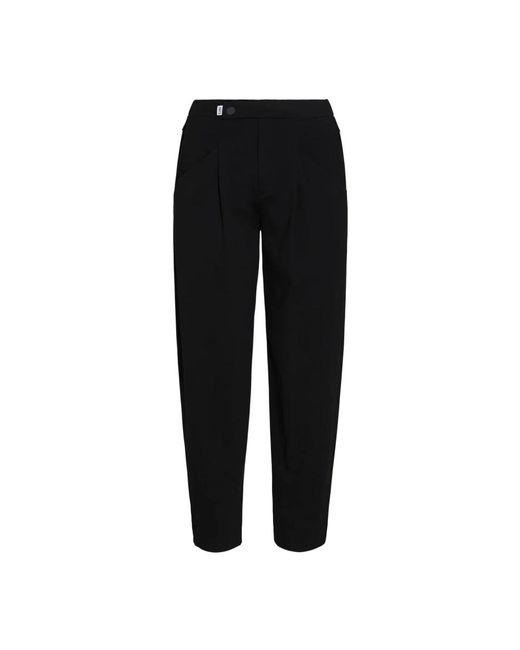 PNTS Black Slim-Fit Trousers