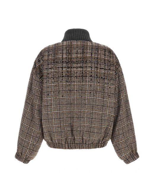 Brunello Cucinelli Gray Light Jackets