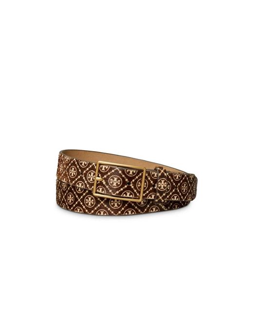 Belts di Tory Burch in Brown