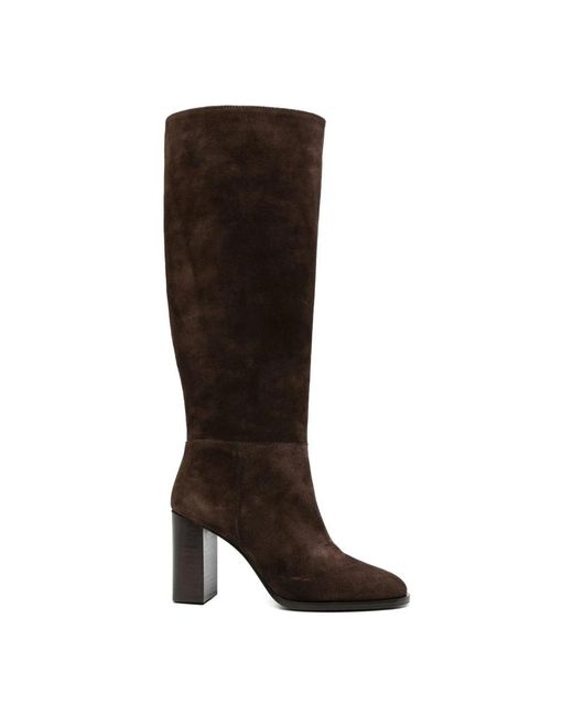 ADRIANNA FERETTI Brown Heeled Boots