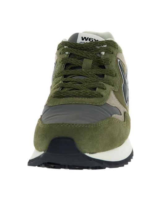 W6yz Polyester Sneaker in het Green voor heren