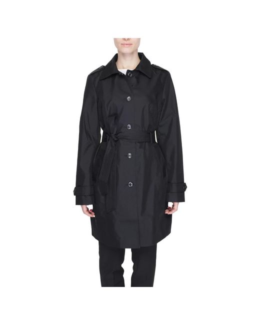 Street One Black Trench Coats