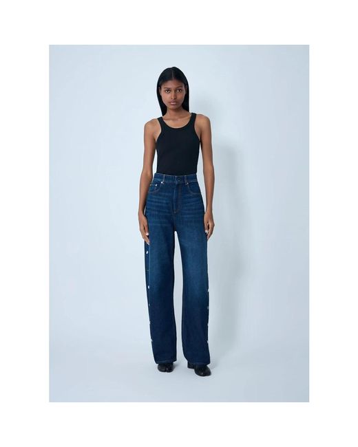 Sportmax Blue Straight Jeans