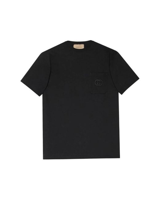Gucci Black T-Shirts for men
