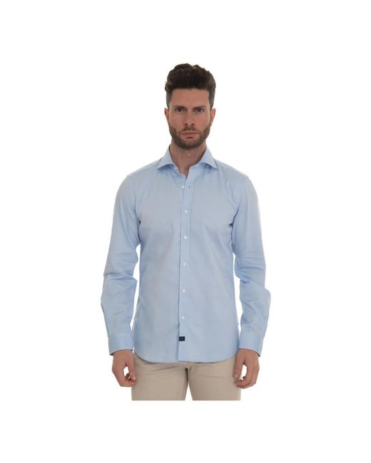 Casual Shirts Fay pour homme en coloris Blue