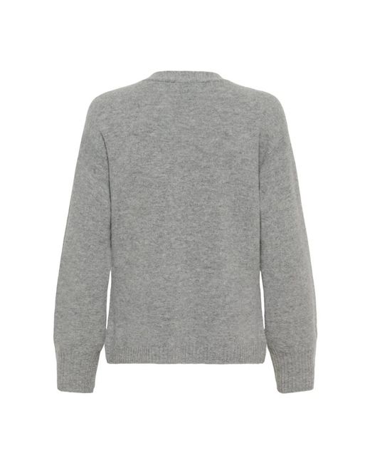 Karen By Simonsen Gray Cardigans