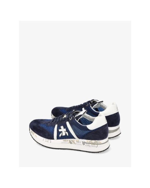 Premiata Blue Sneakers
