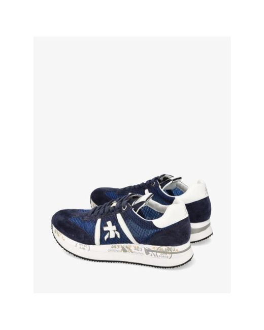 Premiata Blue Sneakers