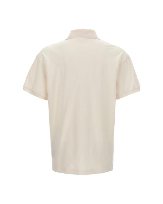 Palm Angels Monogram Polo in het White voor heren