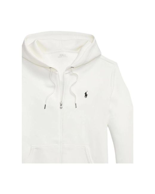 Polo Ralph Lauren White Zip-Throughs for men