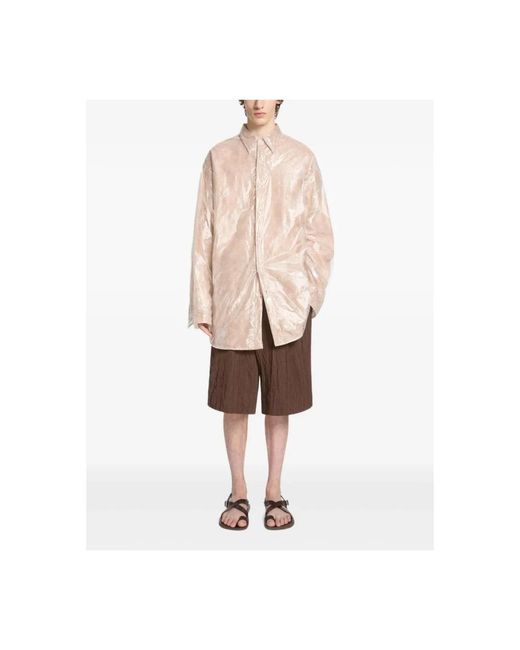 Dries Van Noten Brown Long Shorts for men
