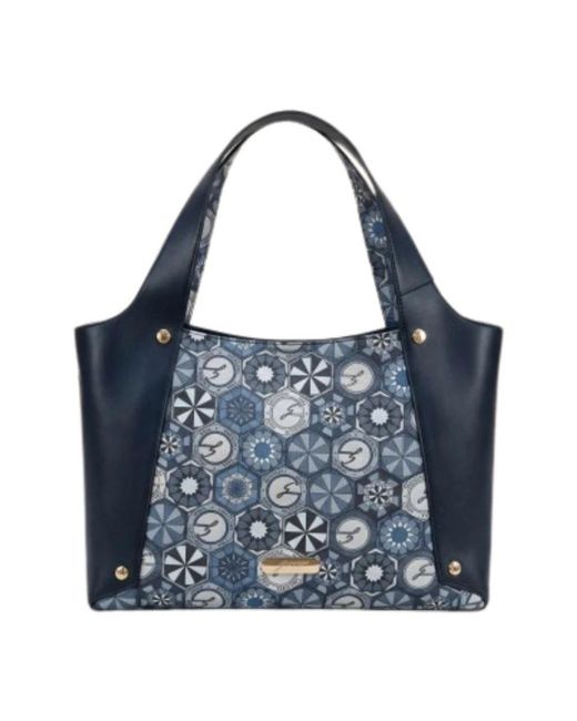 Gattinoni Blue Shopping Bags