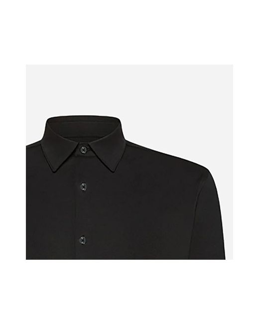Rrd Overhemden ,Zwart ,Katoen Macro Shirt T-Shirt in het Black voor heren