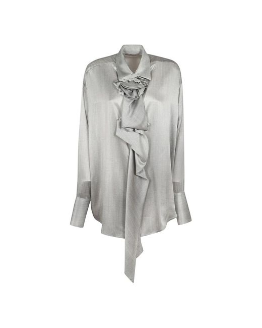 Blouses & shirts > blouses Ermanno Scervino en coloris Gray