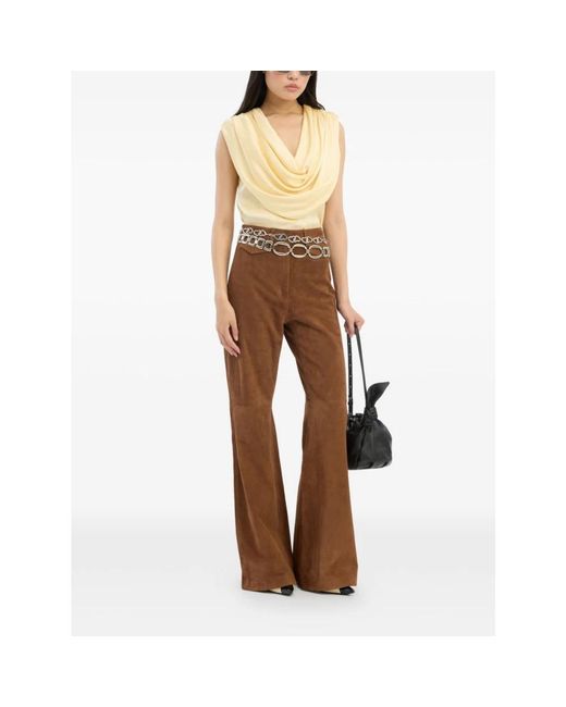 ROTATE BIRGER CHRISTENSEN Metallic Blouses
