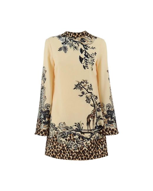 Etro Natural Short Dresses