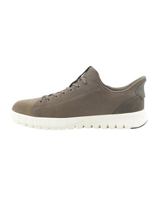 Geox Gray Sneakers for men