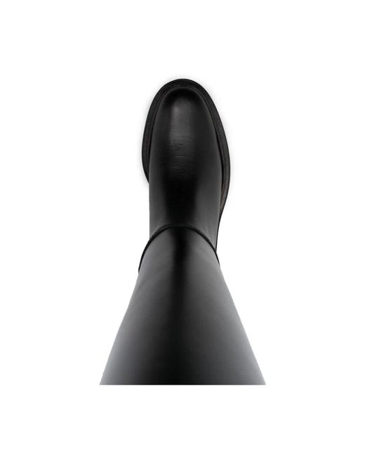 Hereu Black Anella schwarze hohe stiefel
