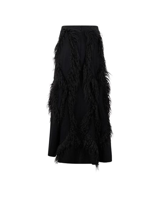 Alberta Ferretti Black Maxi Skirts