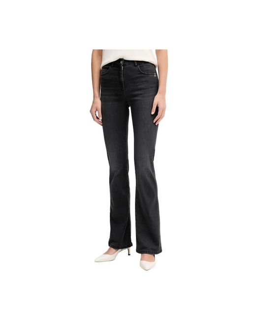 Patrizia Pepe Black Bootcut Jeans