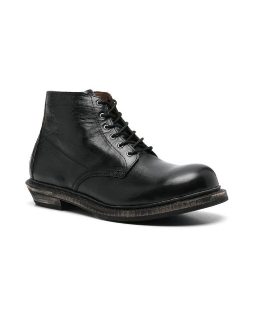 Our Legacy Black Lace-Up Boots for men