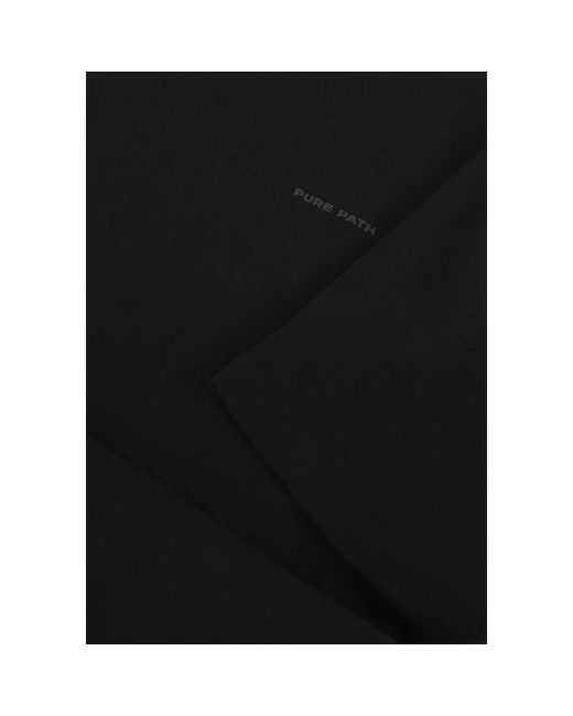 Pure Path Essential Triangle Tee in het Black voor heren