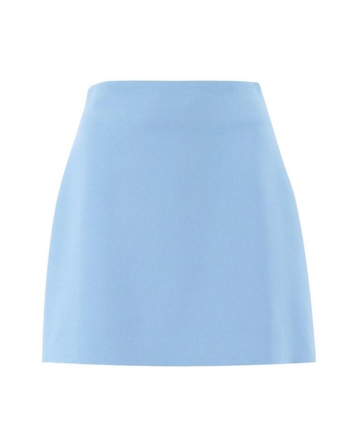 Ermanno Scervino Blue Short Skirts