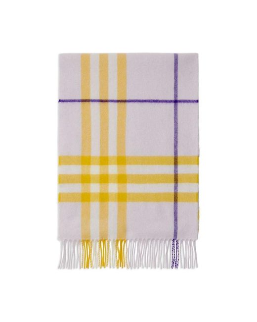 Burberry Purple Winter Scarves