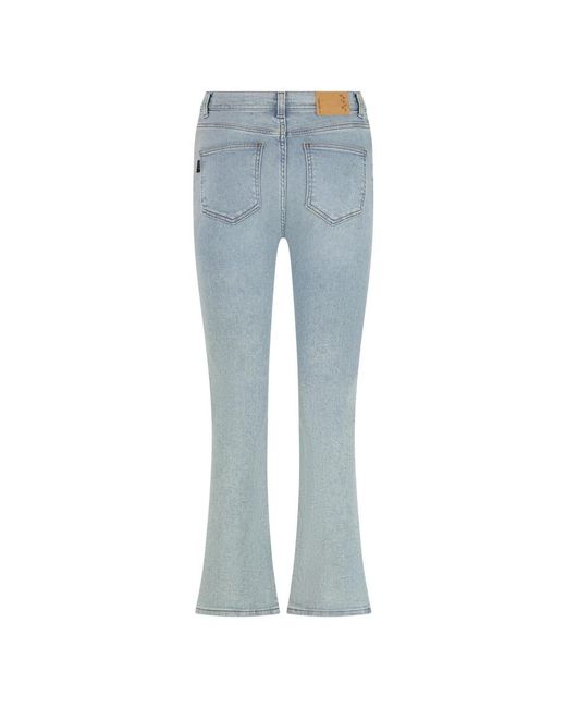 Haikure Blue Boot-Cut Jeans