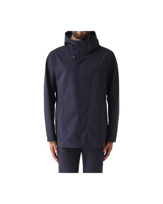 Fay Blue Parkas for men