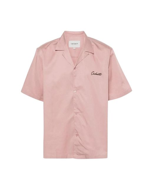 Carhartt Pink Short Sleeve Shirts for men