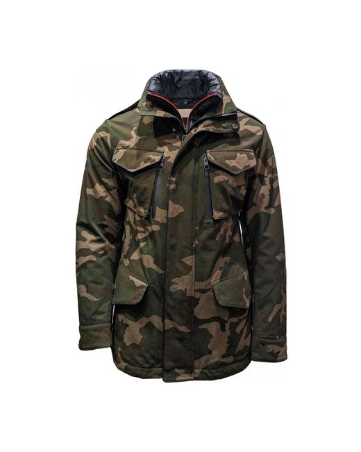 Light Jackets di Montecore in Black da Uomo